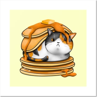 Kitty Pancakes Posters and Art